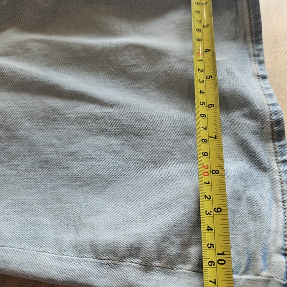 Express Light Blue Flare Jeans - Picture 5 of 12